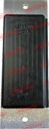 26955 Gummiauflage ALU 170x60x6+10mm